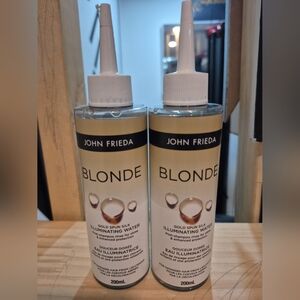 2 John Frieda Blonde Gold Spun Silk Illuminating Water. Pre-Shampoo Rinse 4 Shin